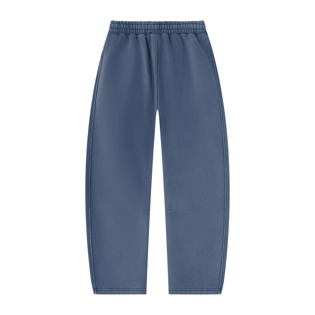 DeadGame  Vintage Wash Barrel Leg Fleece Sweatpants
