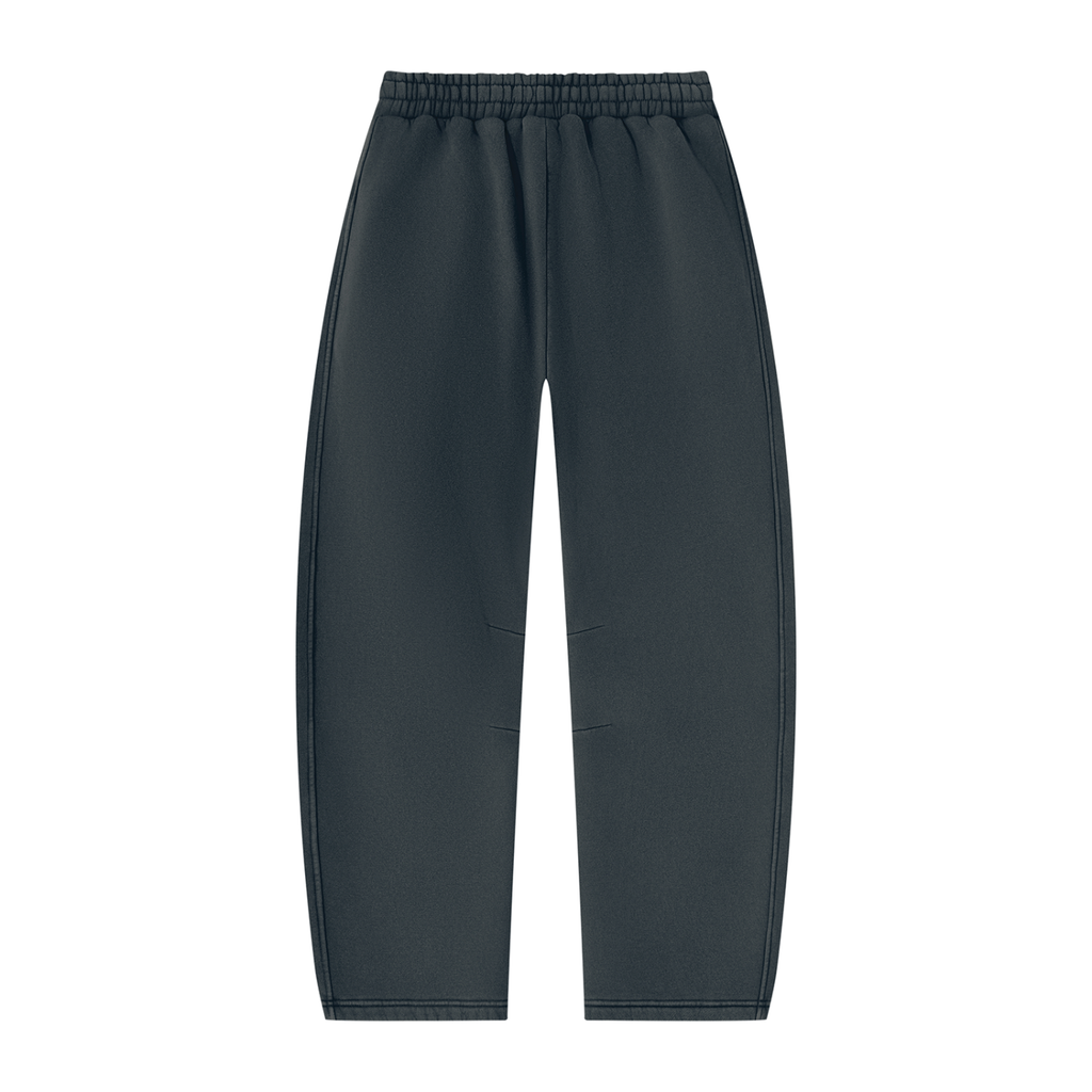 DeadGame  Vintage Wash Barrel Leg Fleece Sweatpants