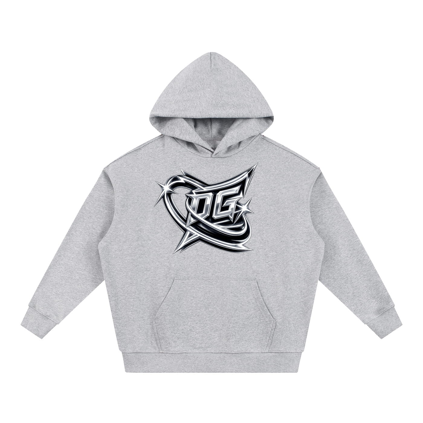 DeadGame Chrome Collection | Snow-Washed Oversized Tee