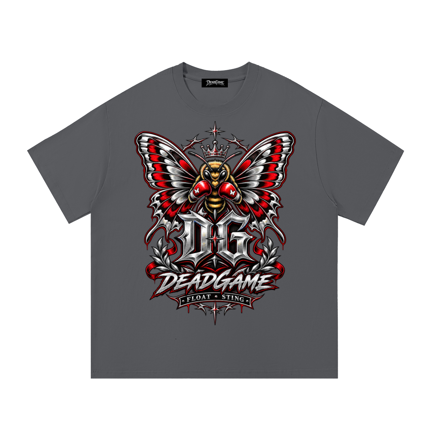 DeadGame Float & Sting Essential Cotton T-Shirt