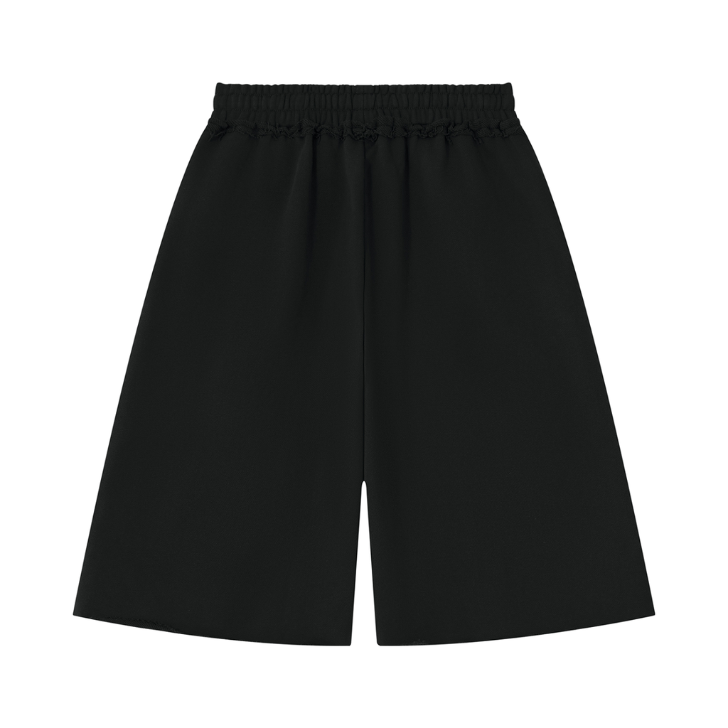 DeadGame Unisex Heavyweight Raw Edge Shorts