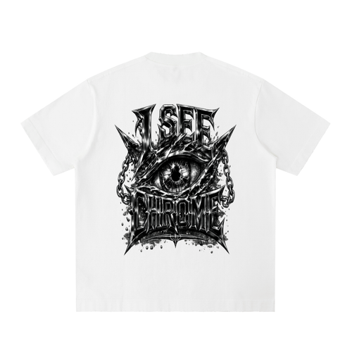 DeadGame Chrome Collection — “I See Chrome” Heavyweight Vintage Tee