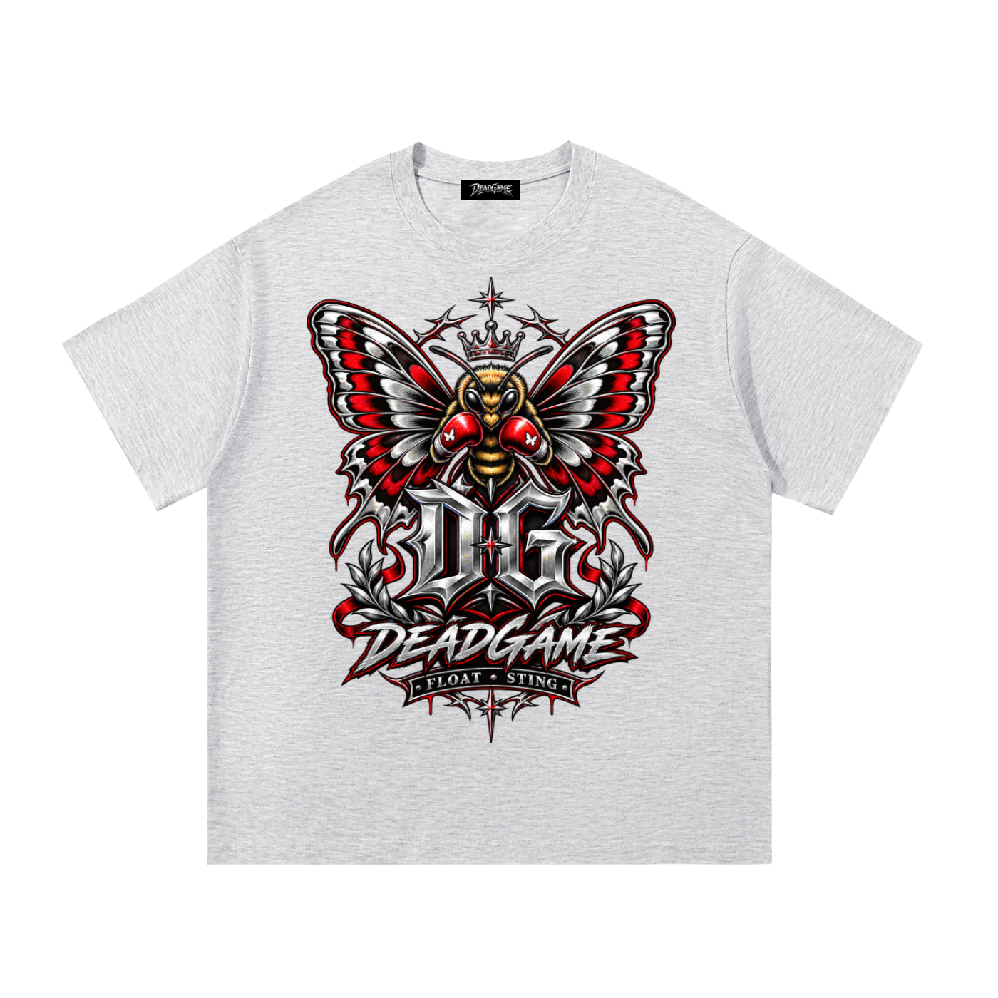 DeadGame Float & Sting Essential Cotton T-Shirt