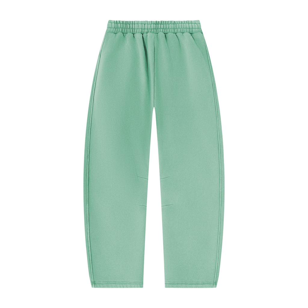 DeadGame  Vintage Wash Barrel Leg Fleece Sweatpants