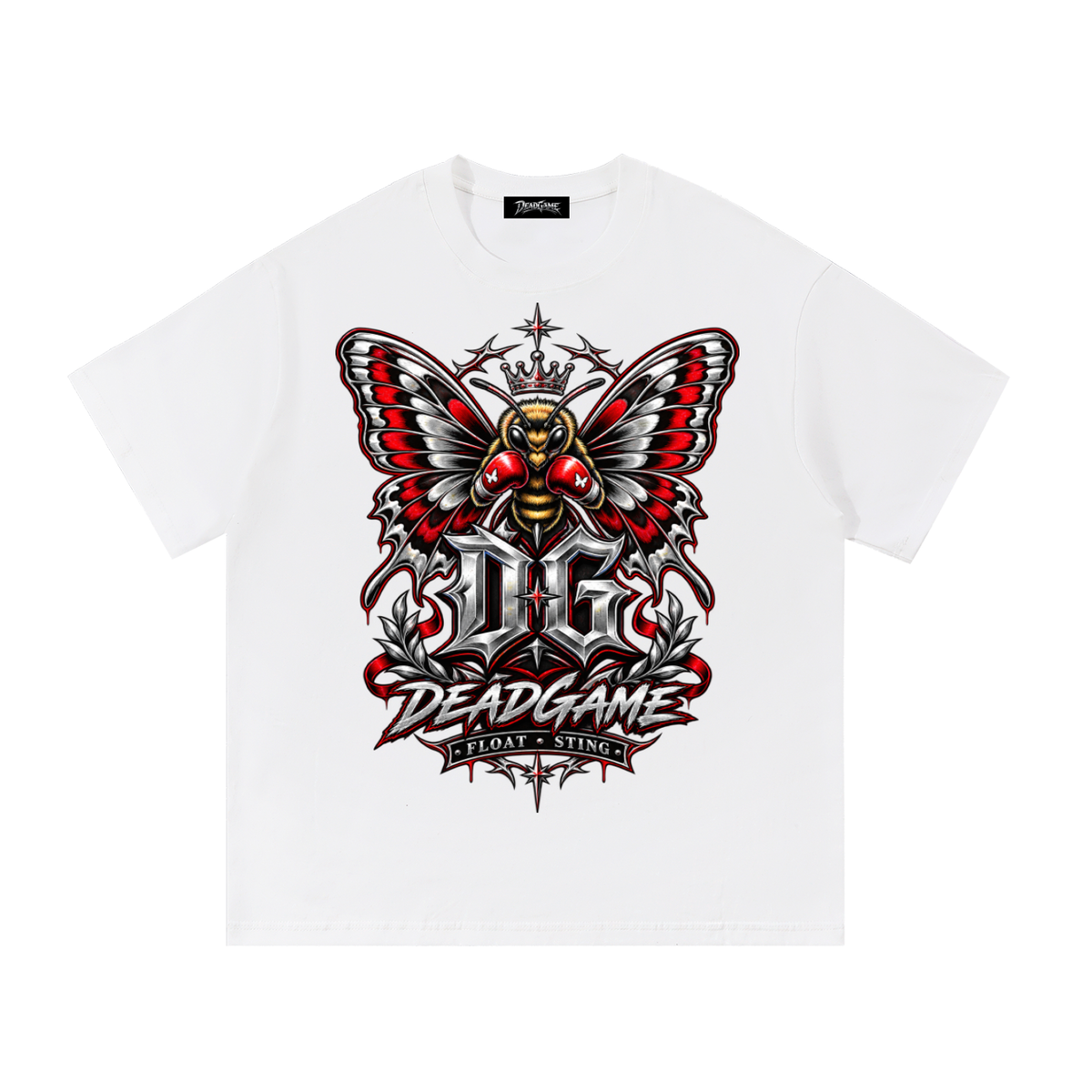 DeadGame Float & Sting Essential Cotton T-Shirt