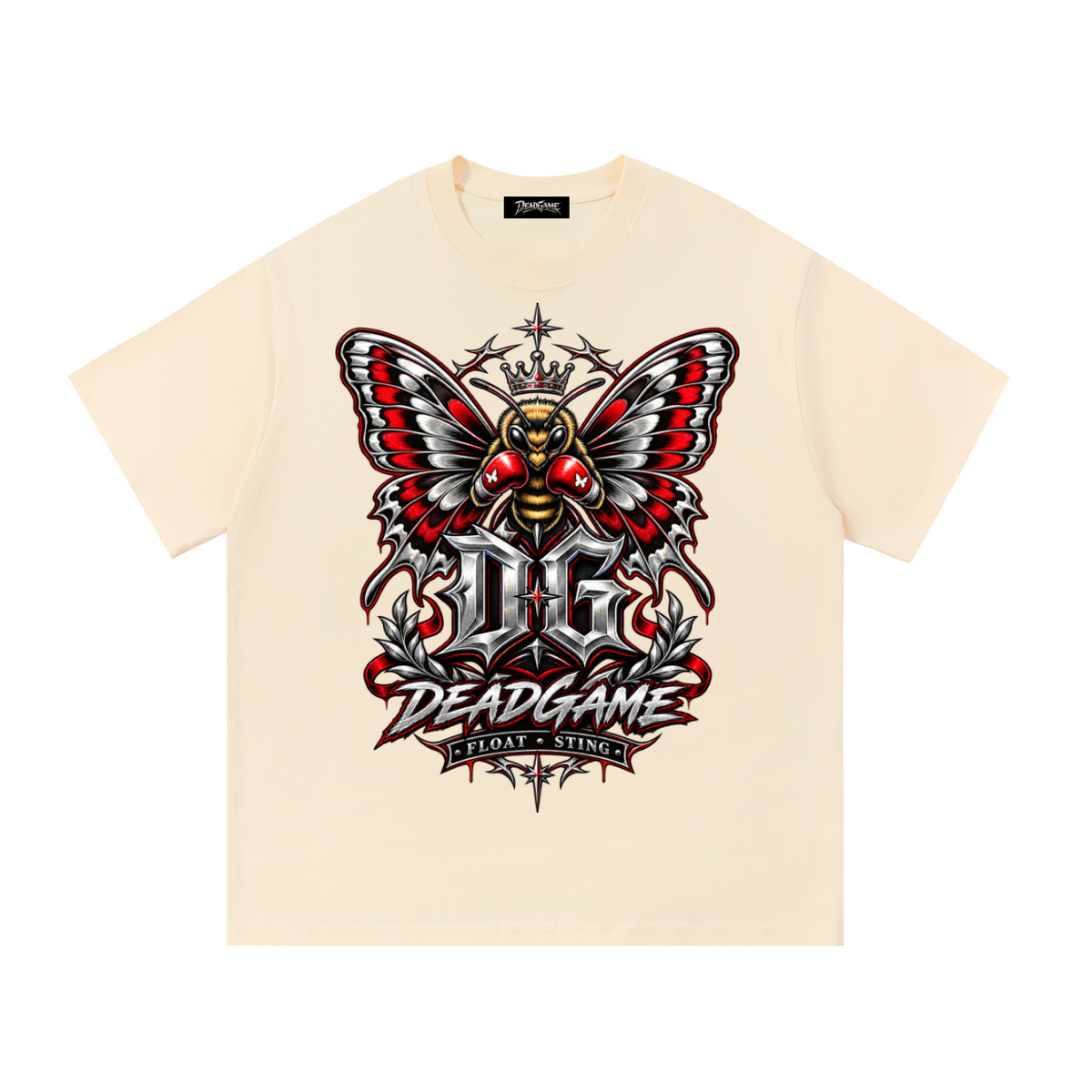 DeadGame Float & Sting Essential Cotton T-Shirt
