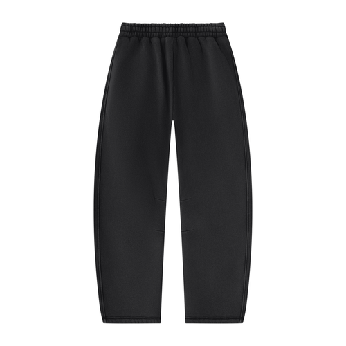 DeadGame  Vintage Wash Barrel Leg Fleece Sweatpants