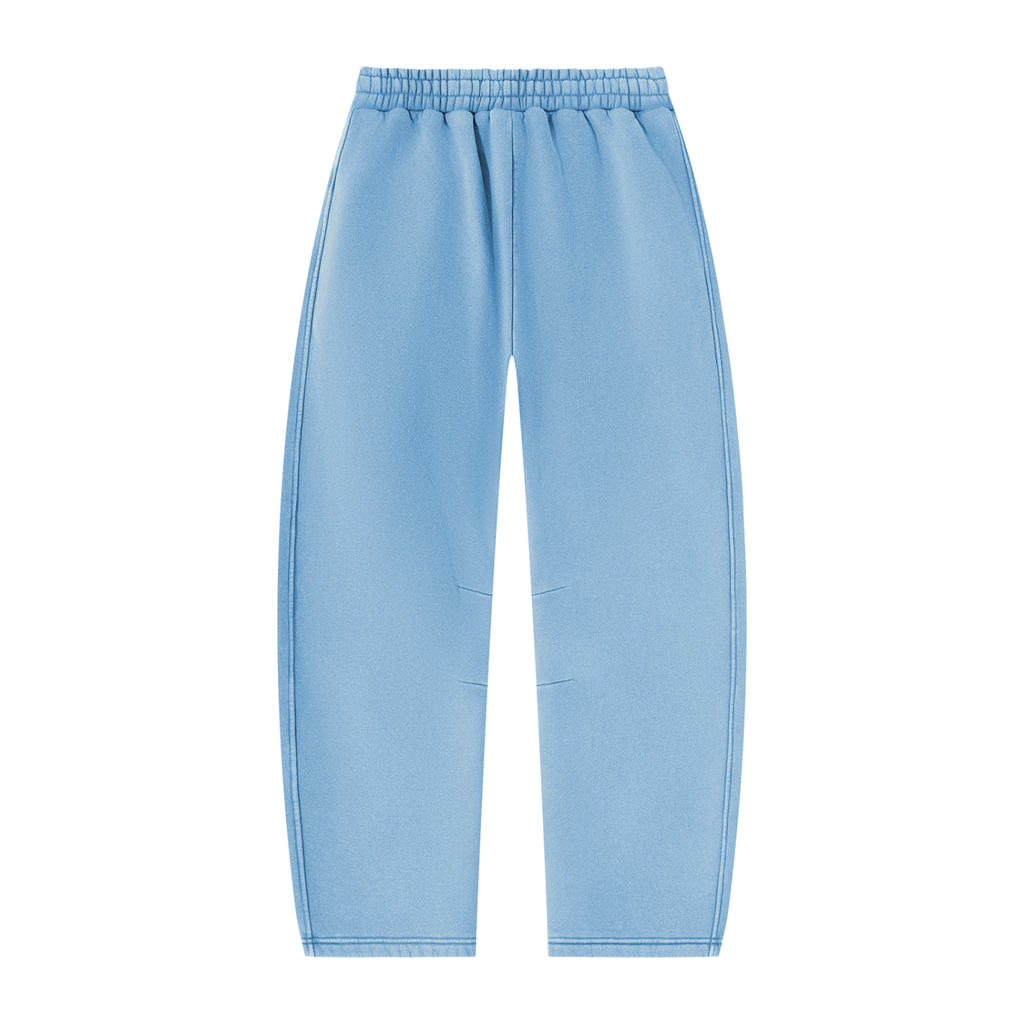 DeadGame  Vintage Wash Barrel Leg Fleece Sweatpants