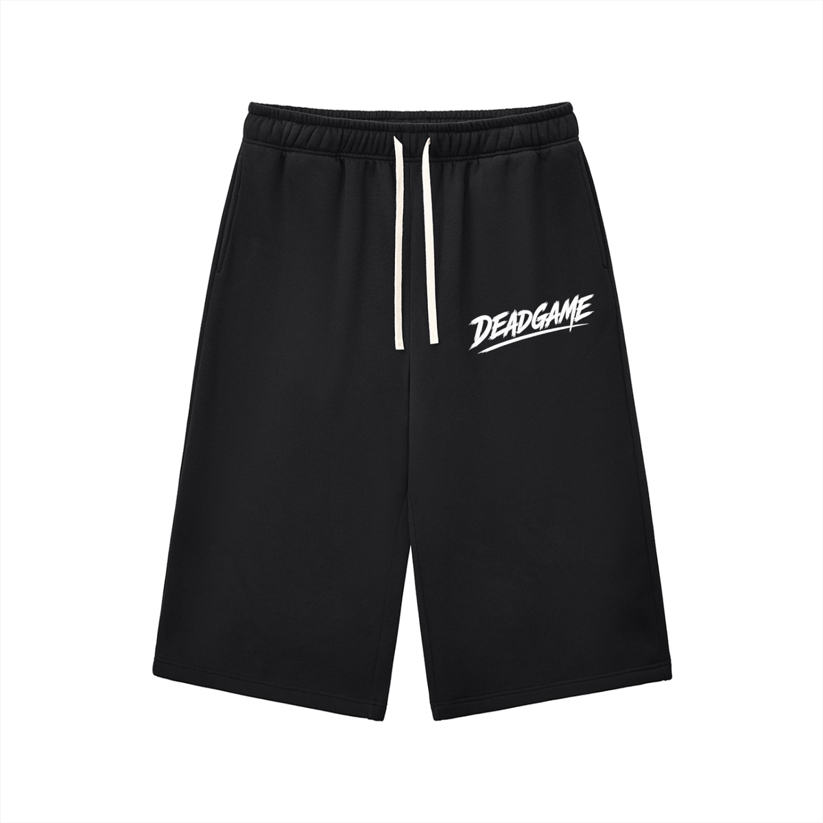 DEADGAME Relaxed Drawstring Three-quarter Sweatpants