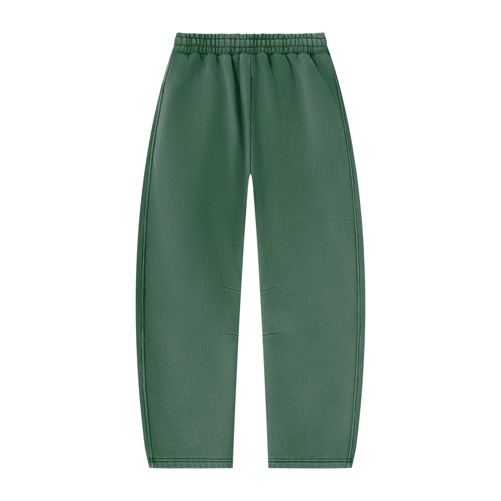DeadGame  Vintage Wash Barrel Leg Fleece Sweatpants