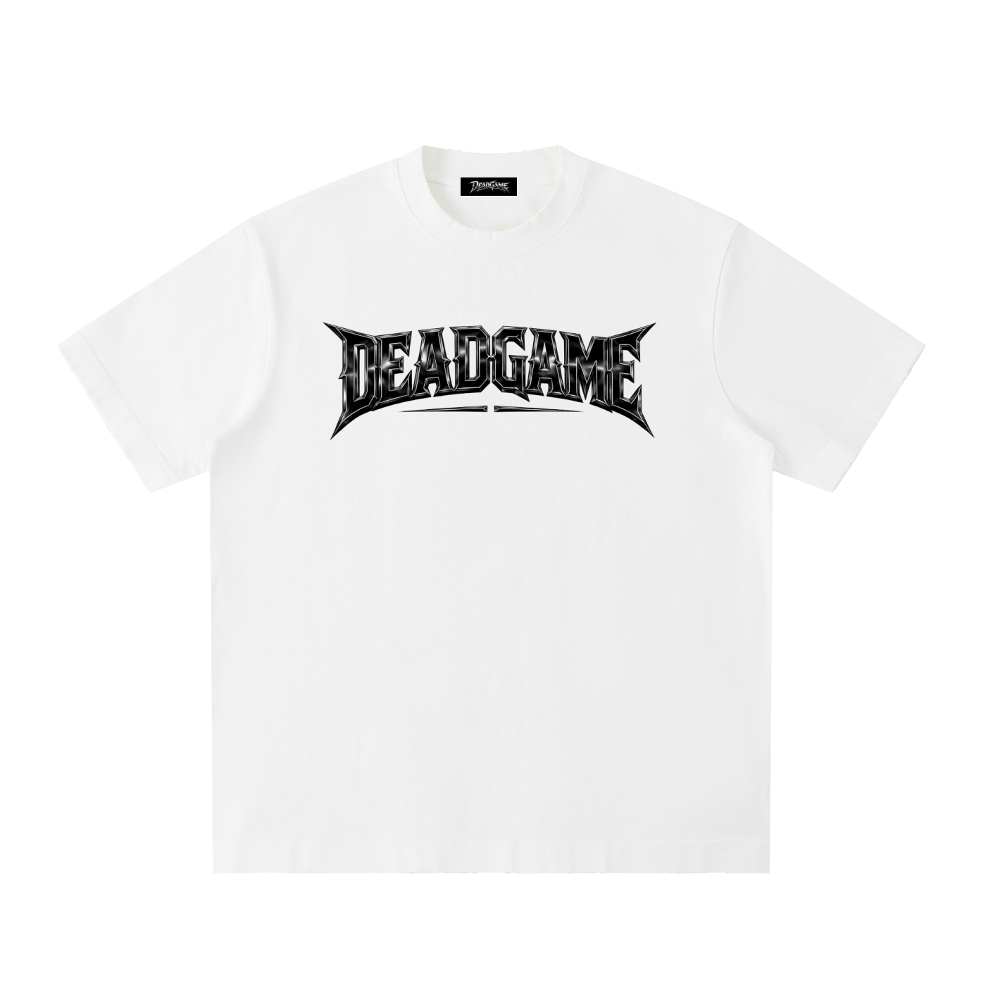 DeadGame Chrome Collection — “I See Chrome” Heavyweight Vintage Tee