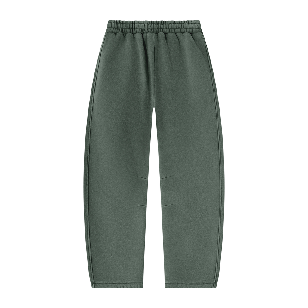 DeadGame  Vintage Wash Barrel Leg Fleece Sweatpants