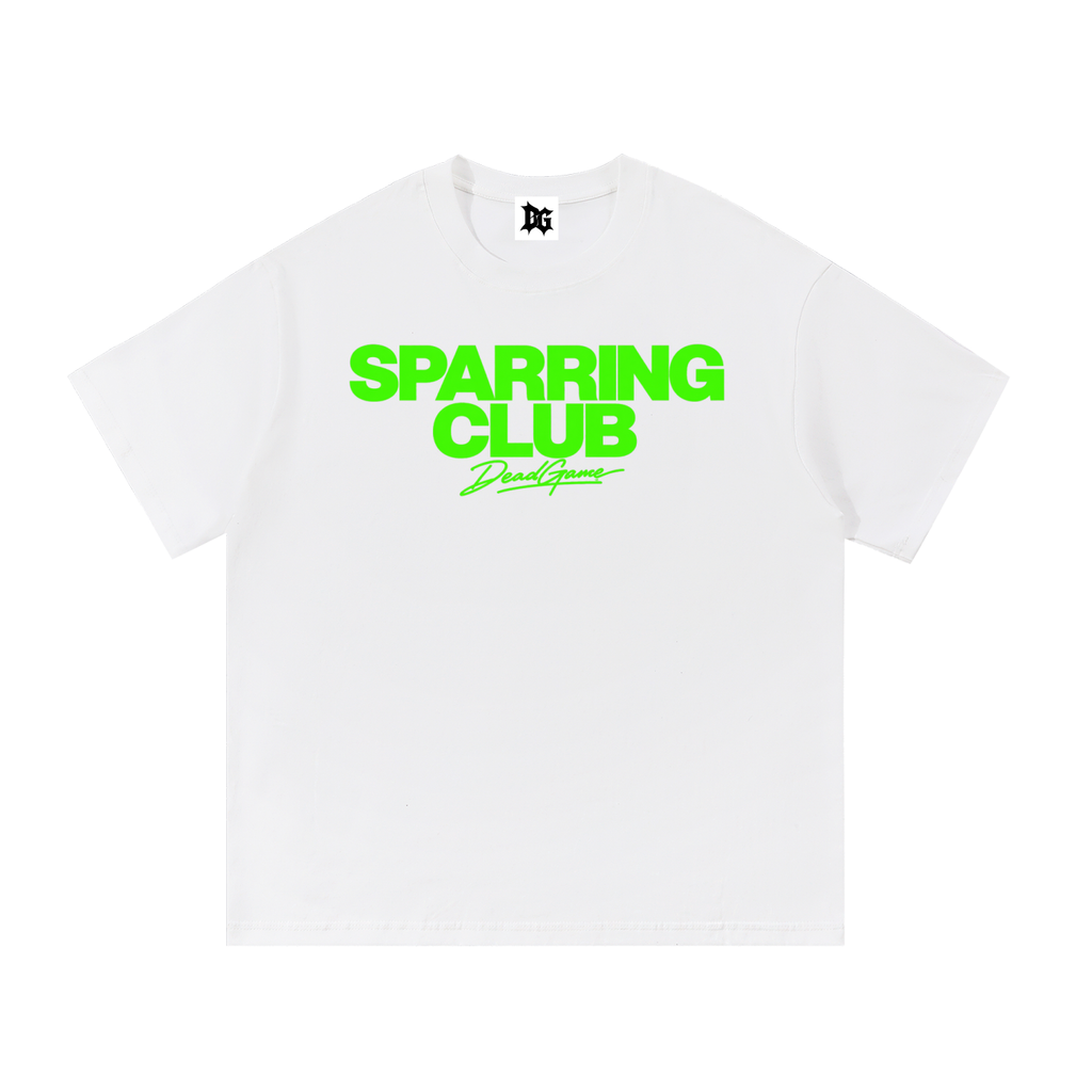 Sparring Club Essentials Tee — Neon Green