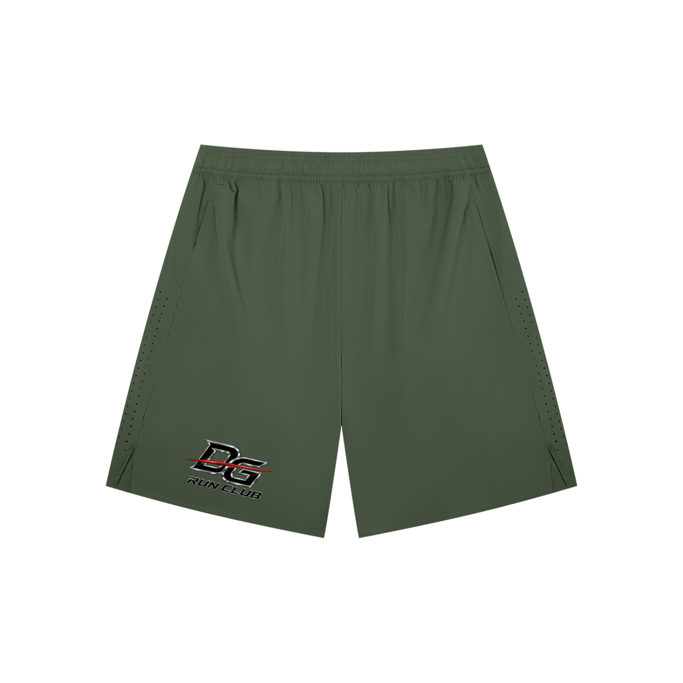 DeadGame Run Club “Built Before Daylight” Men’s Regular-Fit Performance Shorts