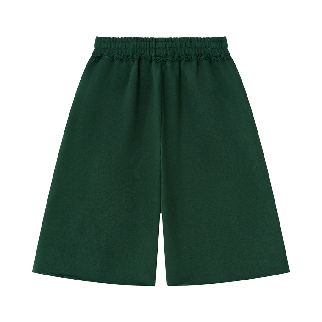 DeadGame Unisex Heavyweight Raw Edge Shorts
