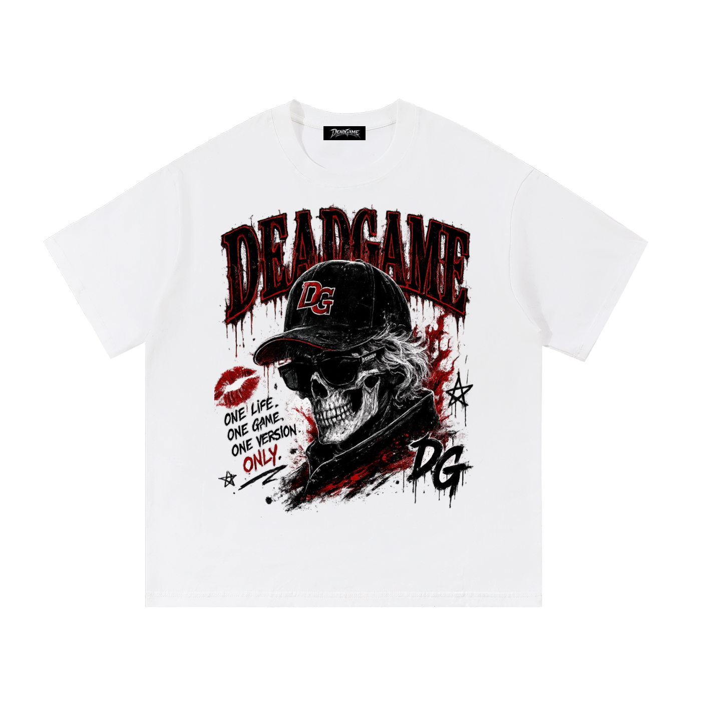 DeadGame “One Version” Essential Cotton T-Shirt