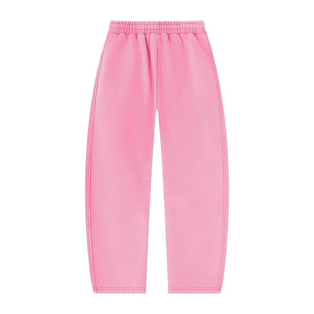 DeadGame  Vintage Wash Barrel Leg Fleece Sweatpants